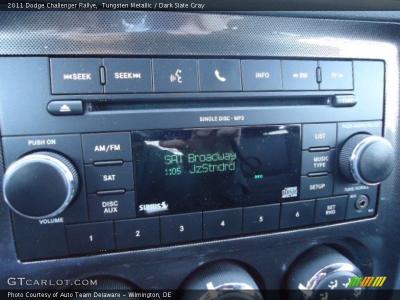Tungsten Metallic / Dark Slate Gray 2011 Dodge Challenger Rallye