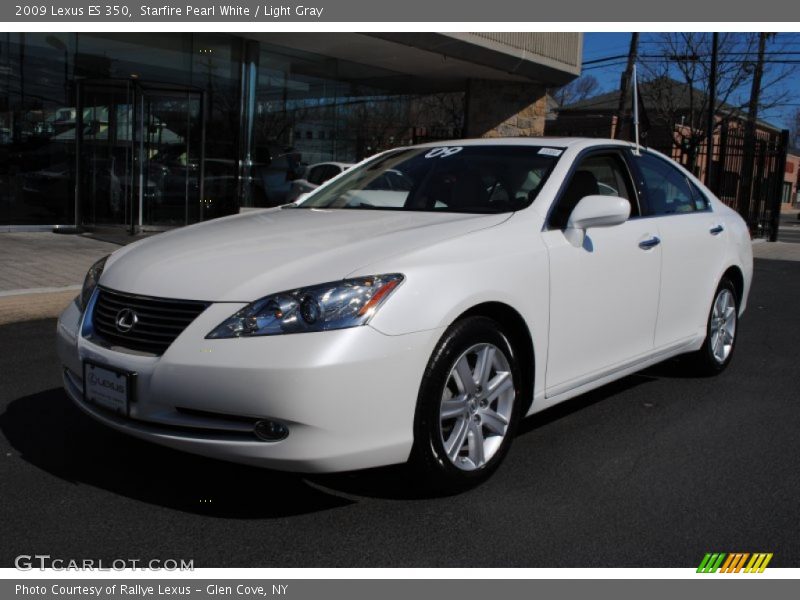 Starfire Pearl White / Light Gray 2009 Lexus ES 350
