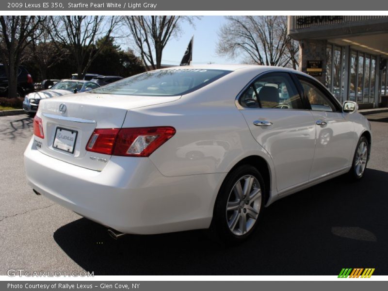 Starfire Pearl White / Light Gray 2009 Lexus ES 350
