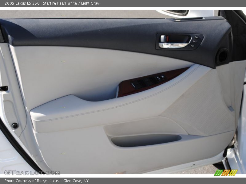 Starfire Pearl White / Light Gray 2009 Lexus ES 350