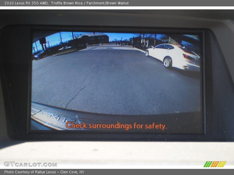 Truffle Brown Mica / Parchment/Brown Walnut 2010 Lexus RX 350 AWD
