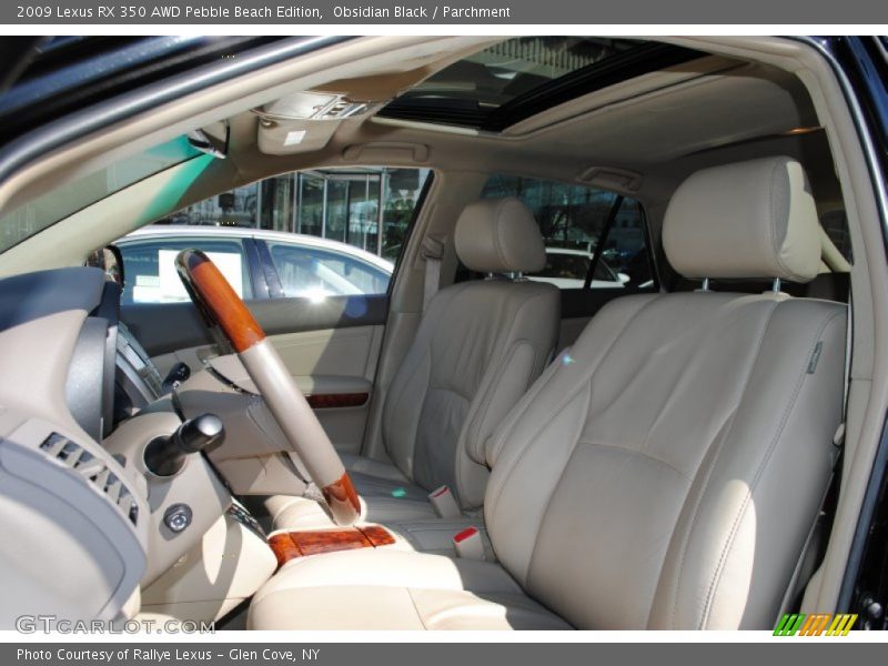 Obsidian Black / Parchment 2009 Lexus RX 350 AWD Pebble Beach Edition