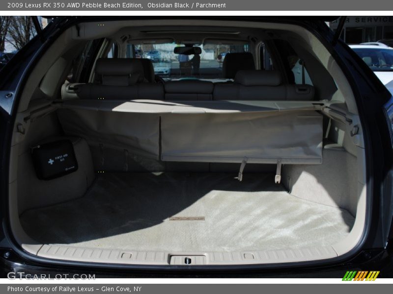 Obsidian Black / Parchment 2009 Lexus RX 350 AWD Pebble Beach Edition