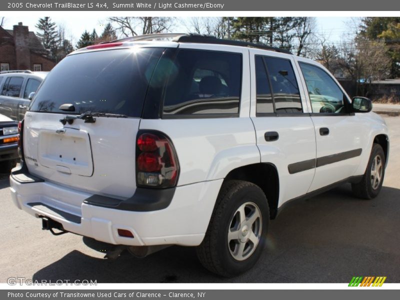 Summit White / Light Cashmere/Ebony 2005 Chevrolet TrailBlazer LS 4x4