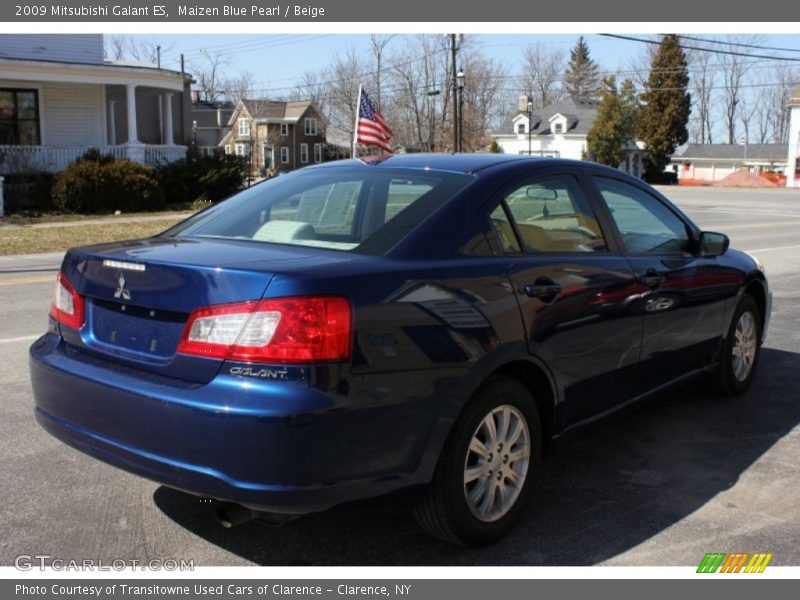 Maizen Blue Pearl / Beige 2009 Mitsubishi Galant ES