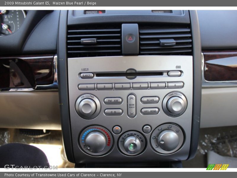 Maizen Blue Pearl / Beige 2009 Mitsubishi Galant ES