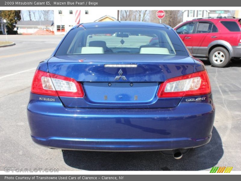 Maizen Blue Pearl / Beige 2009 Mitsubishi Galant ES