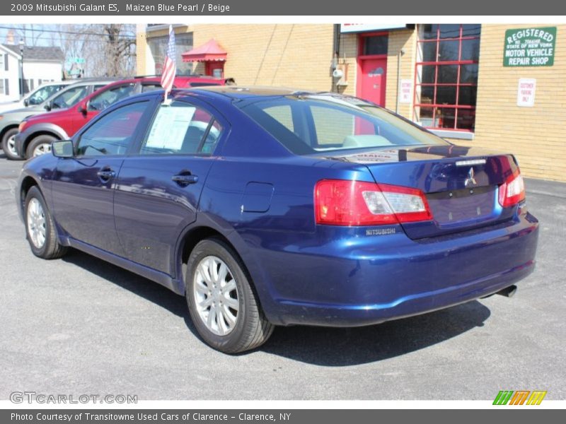 Maizen Blue Pearl / Beige 2009 Mitsubishi Galant ES