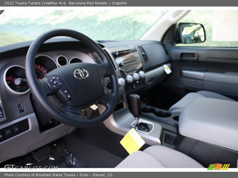 Barcelona Red Metallic / Graphite 2012 Toyota Tundra CrewMax 4x4