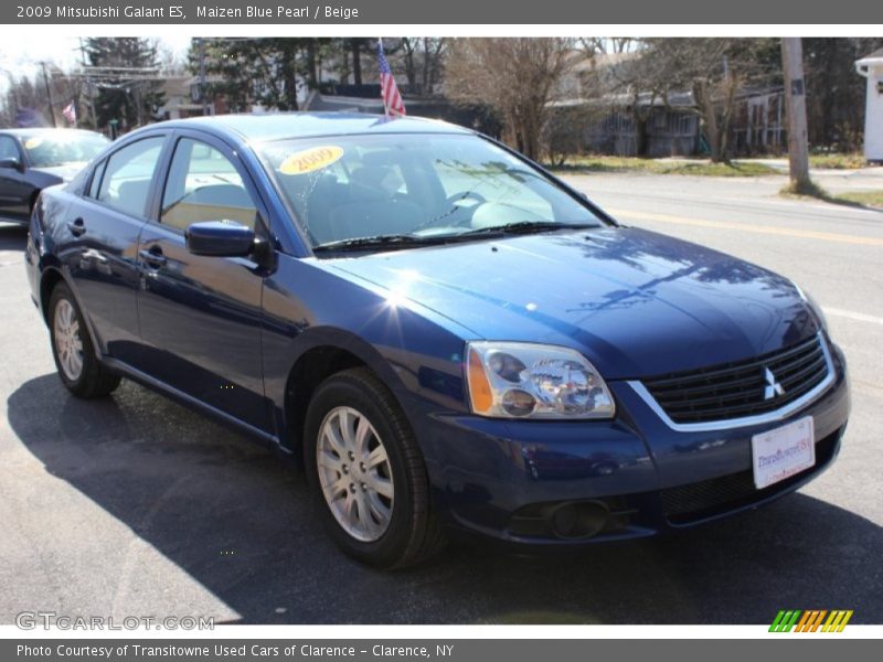 Maizen Blue Pearl / Beige 2009 Mitsubishi Galant ES