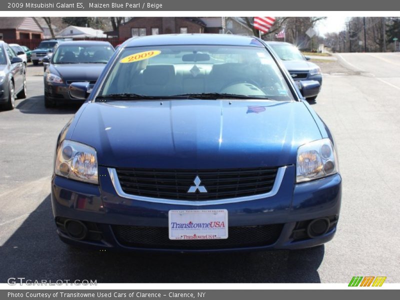 Maizen Blue Pearl / Beige 2009 Mitsubishi Galant ES