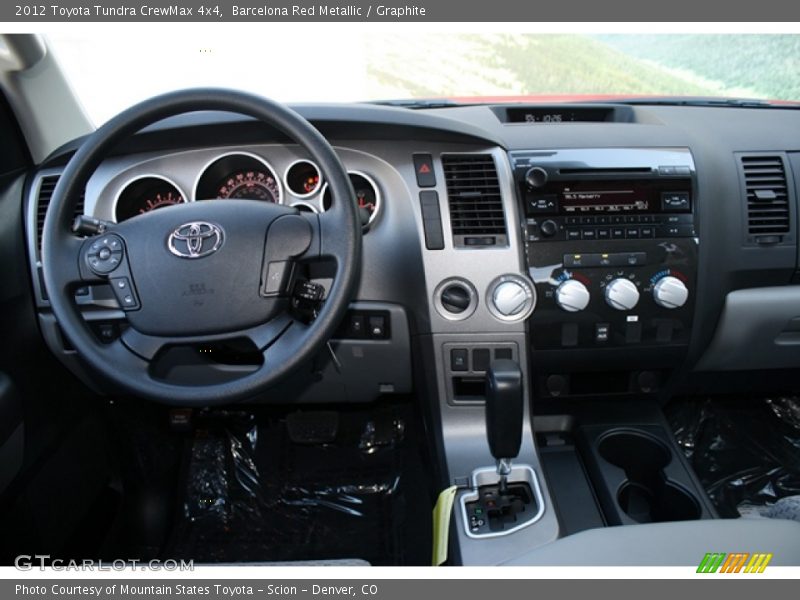 Barcelona Red Metallic / Graphite 2012 Toyota Tundra CrewMax 4x4