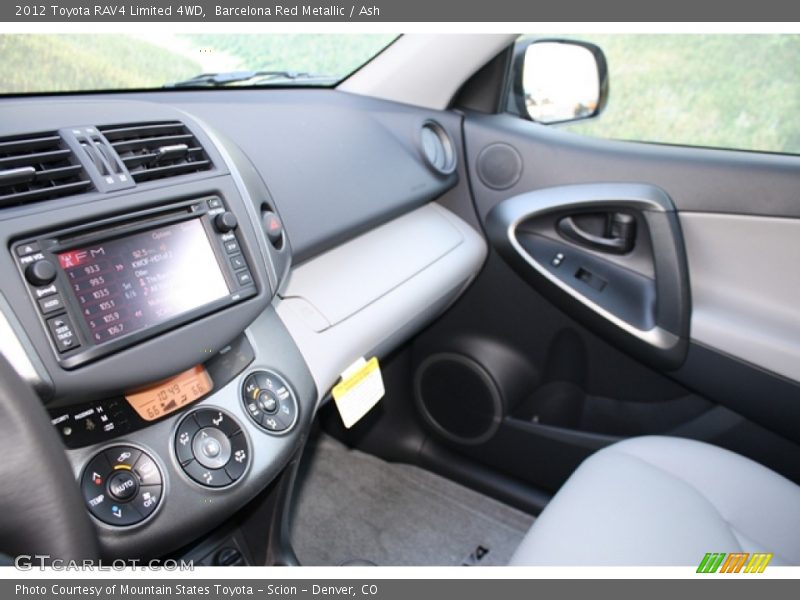 Barcelona Red Metallic / Ash 2012 Toyota RAV4 Limited 4WD