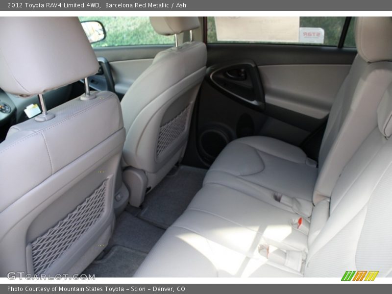 Barcelona Red Metallic / Ash 2012 Toyota RAV4 Limited 4WD