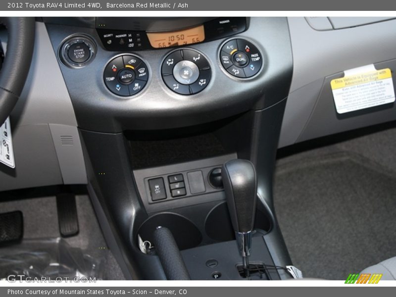Barcelona Red Metallic / Ash 2012 Toyota RAV4 Limited 4WD