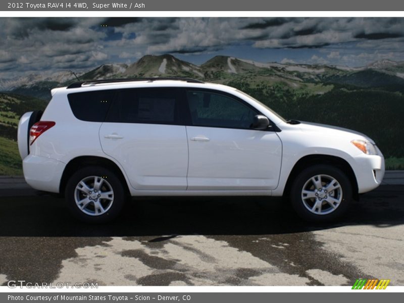 Super White / Ash 2012 Toyota RAV4 I4 4WD