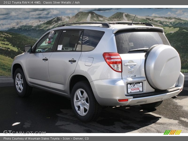 Classic Silver Metallic / Ash 2012 Toyota RAV4 I4 4WD
