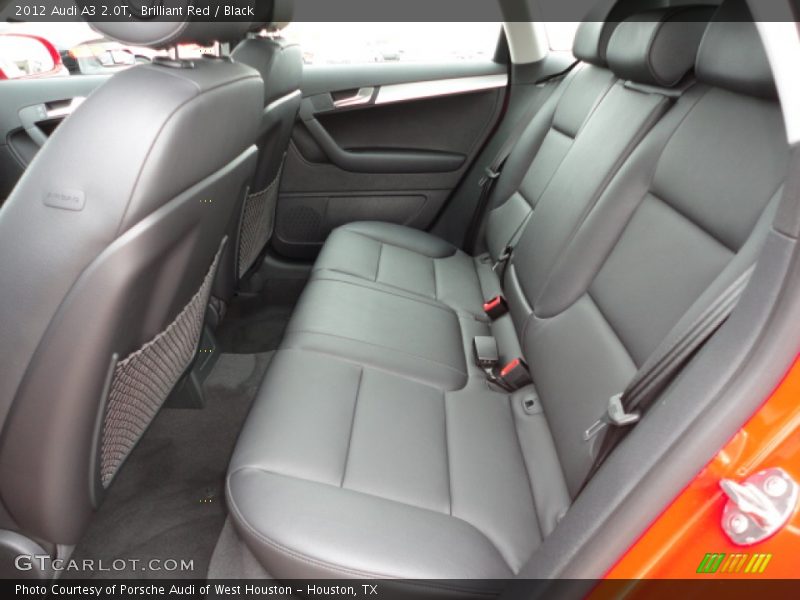 Rear Seat of 2012 A3 2.0T