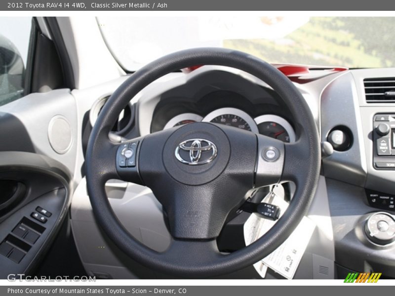 Classic Silver Metallic / Ash 2012 Toyota RAV4 I4 4WD