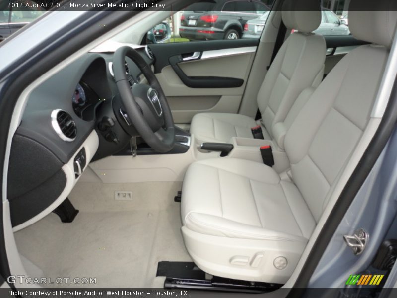  2012 A3 2.0T Light Gray Interior