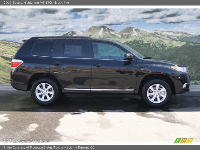Black / Ash 2012 Toyota Highlander V6 4WD