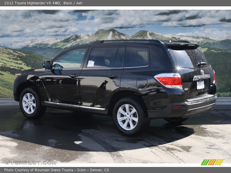 Black / Ash 2012 Toyota Highlander V6 4WD