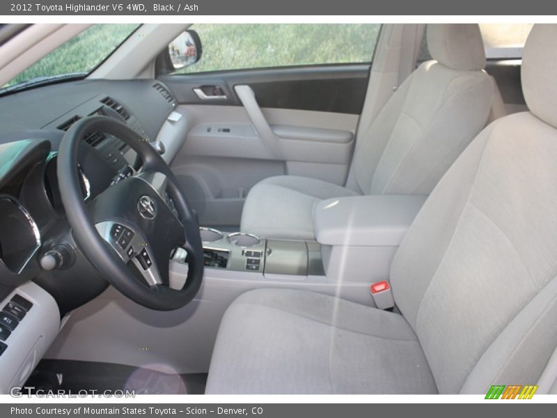 Black / Ash 2012 Toyota Highlander V6 4WD