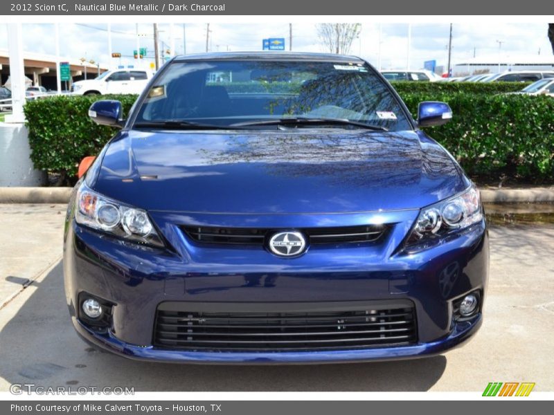 Nautical Blue Metallic / Dark Charcoal 2012 Scion tC