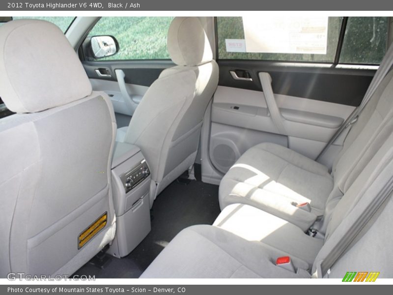 Black / Ash 2012 Toyota Highlander V6 4WD