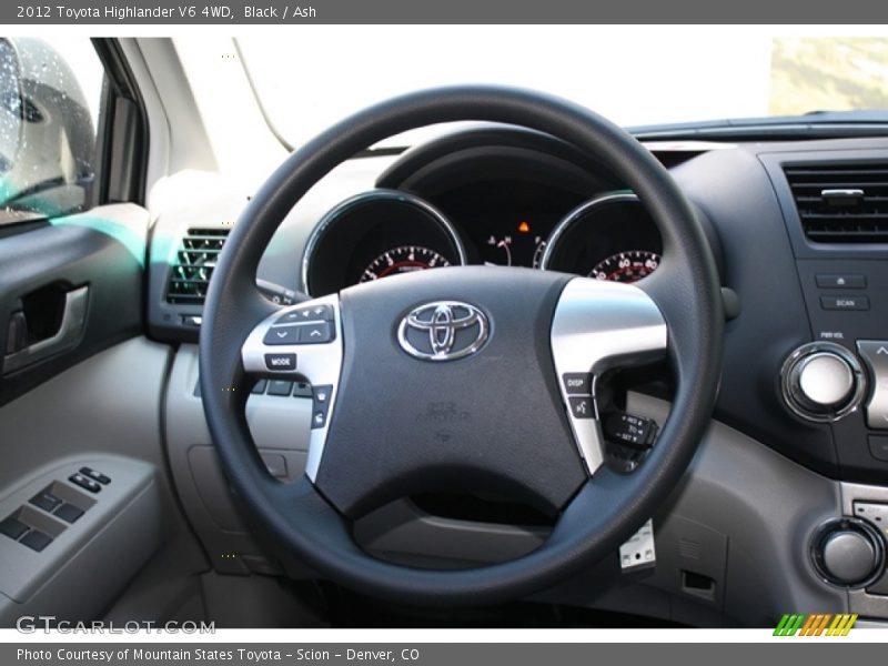 Black / Ash 2012 Toyota Highlander V6 4WD
