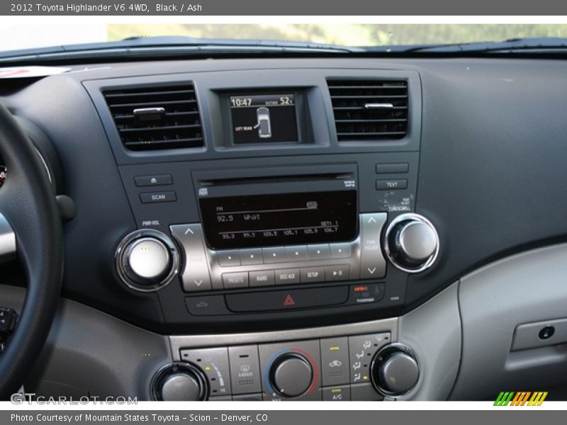 Black / Ash 2012 Toyota Highlander V6 4WD