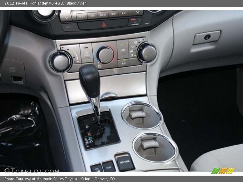 Black / Ash 2012 Toyota Highlander V6 4WD