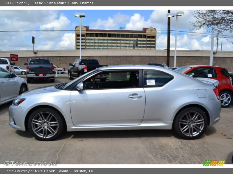 Classic Silver Metallic / Dark Charcoal 2012 Scion tC