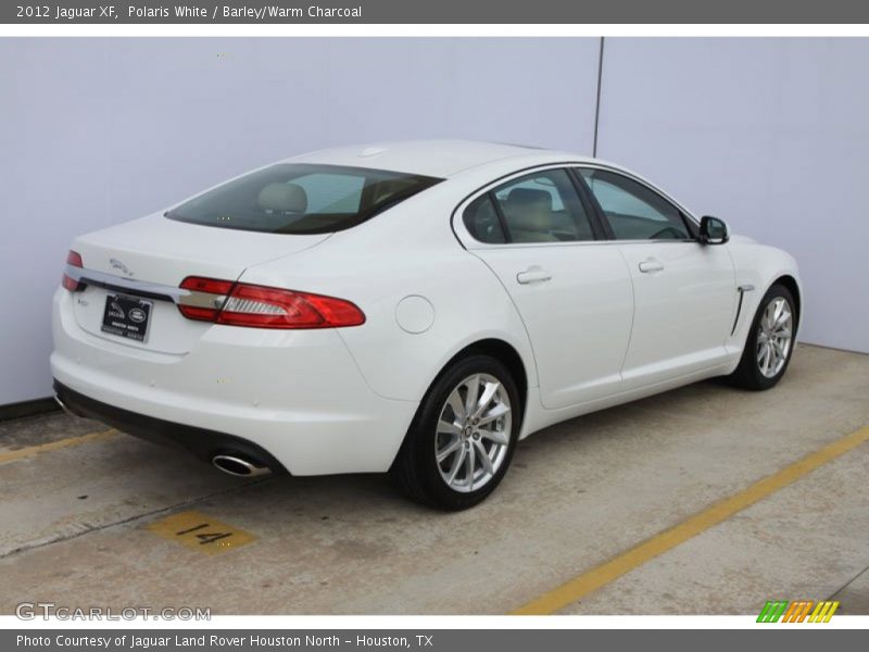 Polaris White / Barley/Warm Charcoal 2012 Jaguar XF