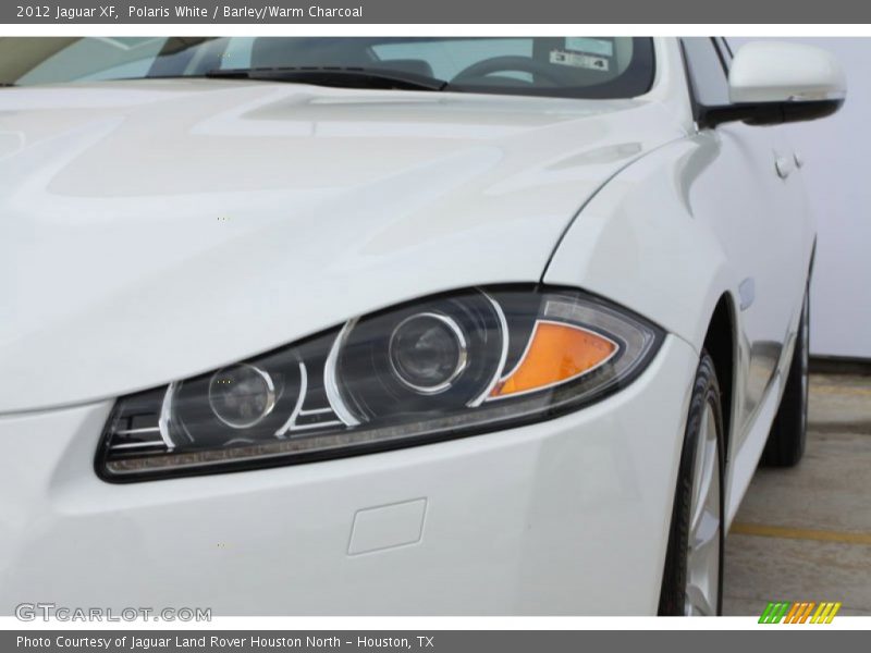 Polaris White / Barley/Warm Charcoal 2012 Jaguar XF