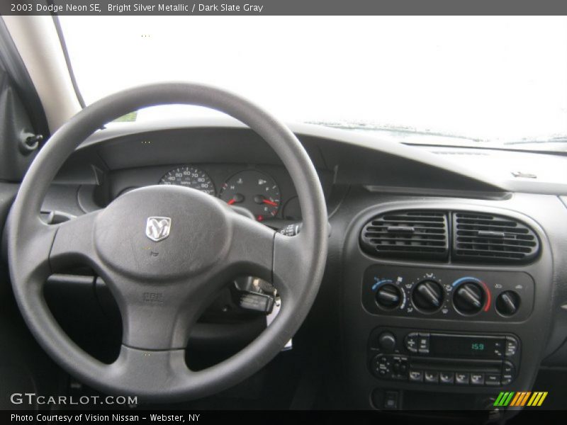 Dashboard of 2003 Neon SE