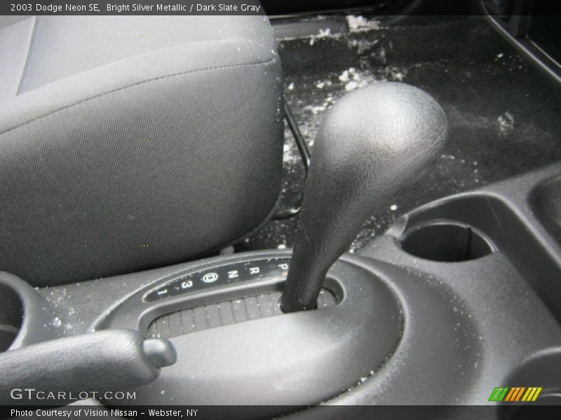 Bright Silver Metallic / Dark Slate Gray 2003 Dodge Neon SE