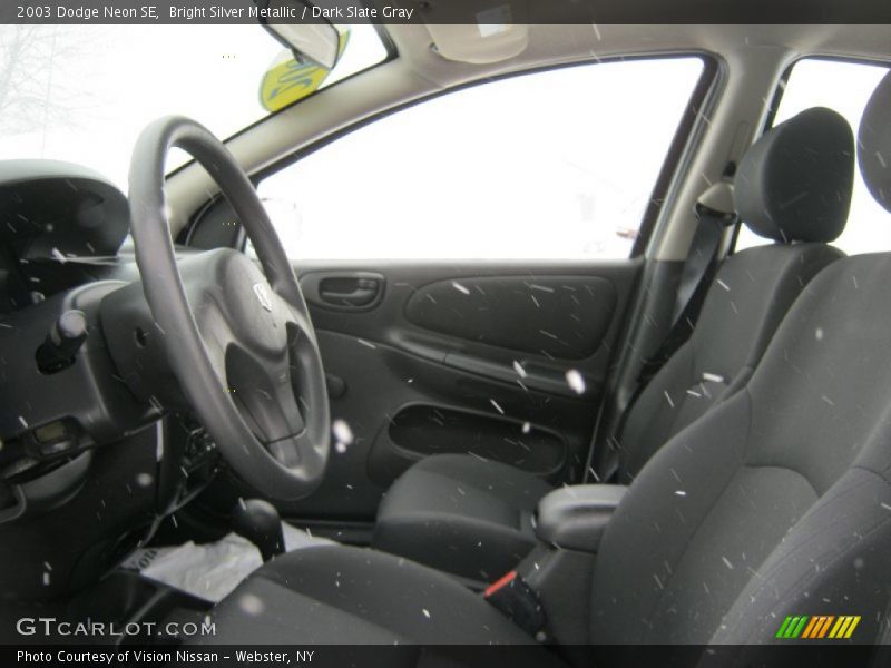 Bright Silver Metallic / Dark Slate Gray 2003 Dodge Neon SE