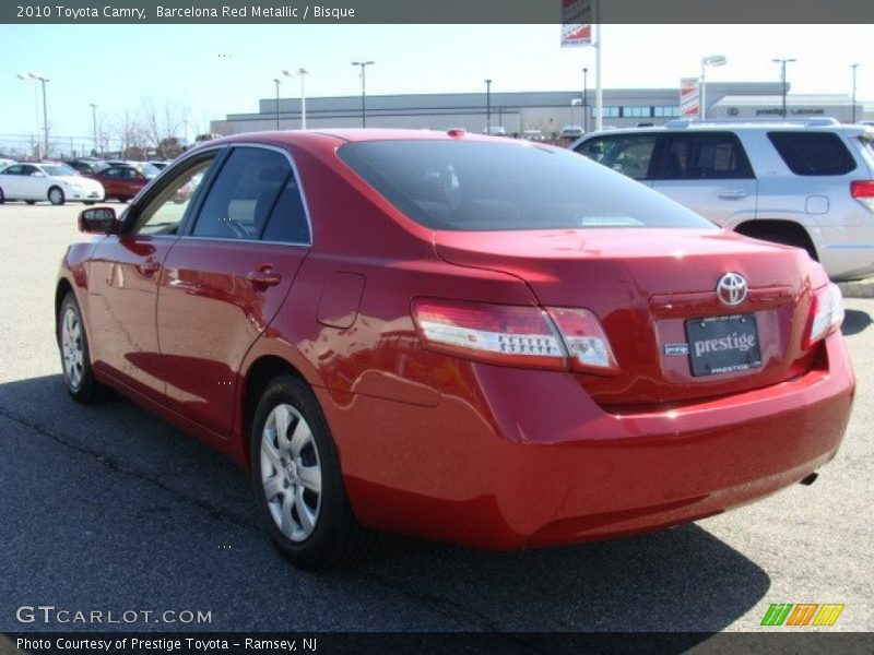 Barcelona Red Metallic / Bisque 2010 Toyota Camry