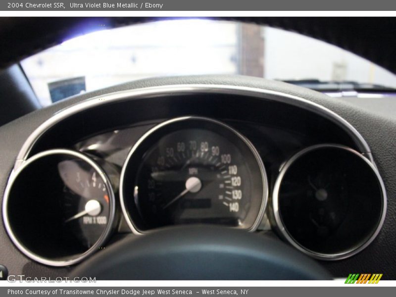 Ultra Violet Blue Metallic / Ebony 2004 Chevrolet SSR