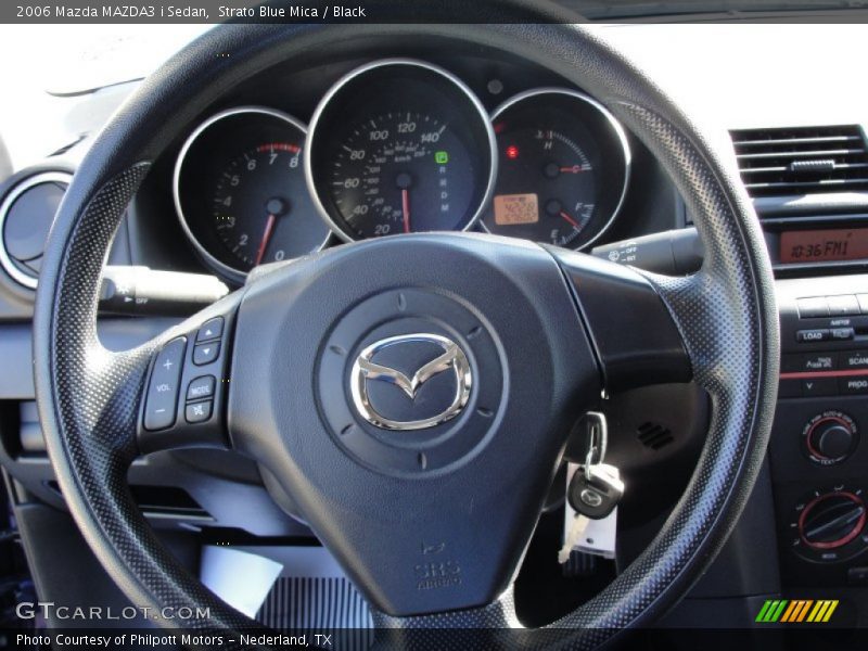  2006 MAZDA3 i Sedan Steering Wheel