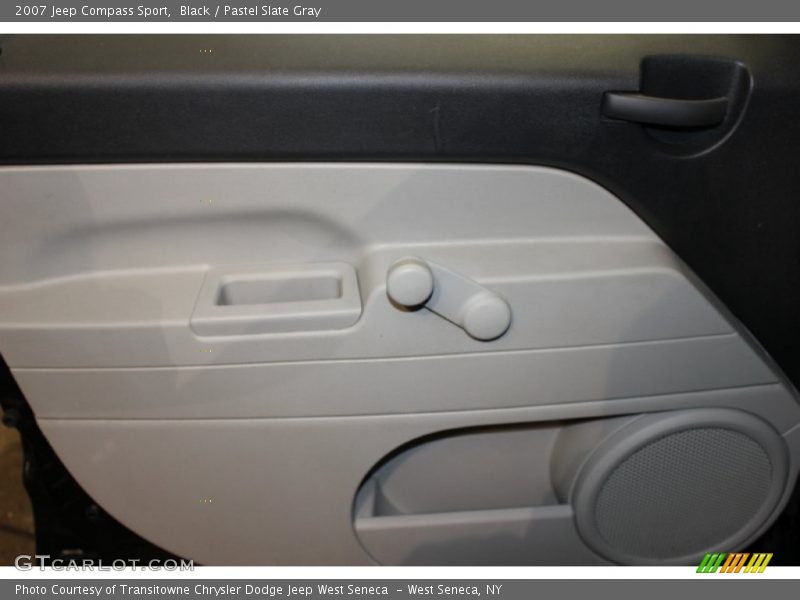 Black / Pastel Slate Gray 2007 Jeep Compass Sport