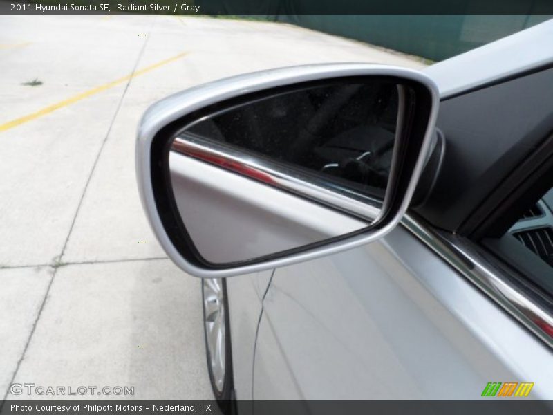 Radiant Silver / Gray 2011 Hyundai Sonata SE