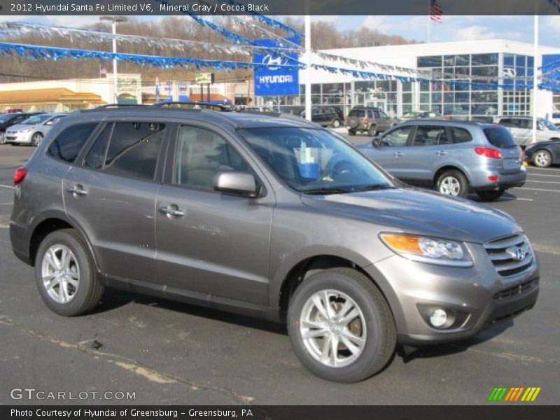 Front 3/4 View of 2012 Santa Fe Limited V6
