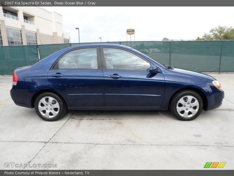  2007 Spectra EX Sedan Deep Ocean Blue