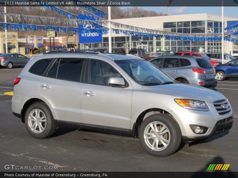 Front 3/4 View of 2012 Santa Fe Limited V6 AWD