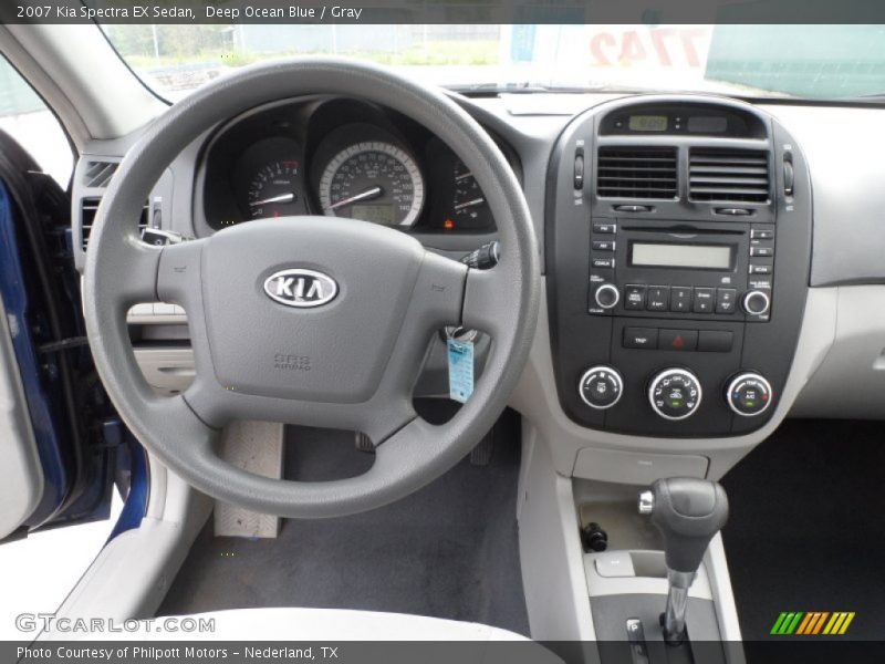 Dashboard of 2007 Spectra EX Sedan