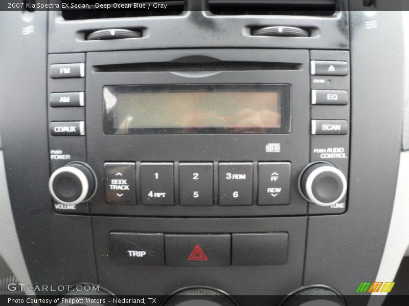 Audio System of 2007 Spectra EX Sedan