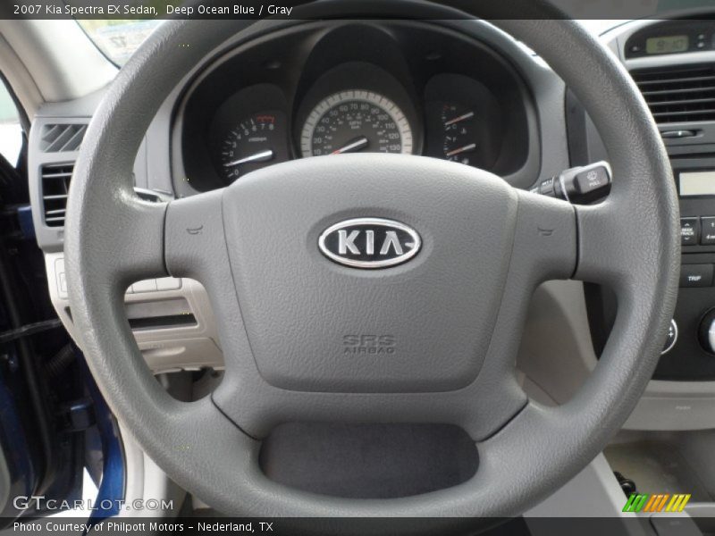  2007 Spectra EX Sedan Steering Wheel