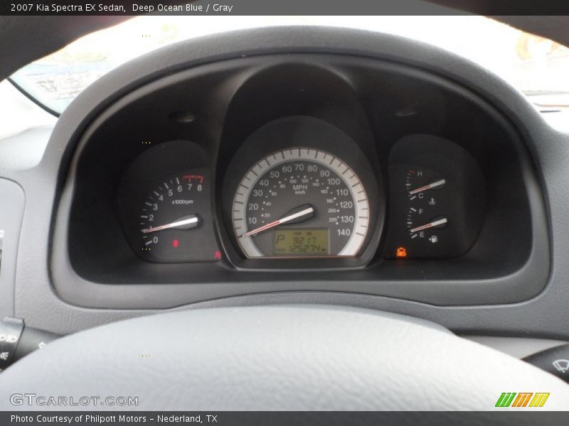  2007 Spectra EX Sedan EX Sedan Gauges